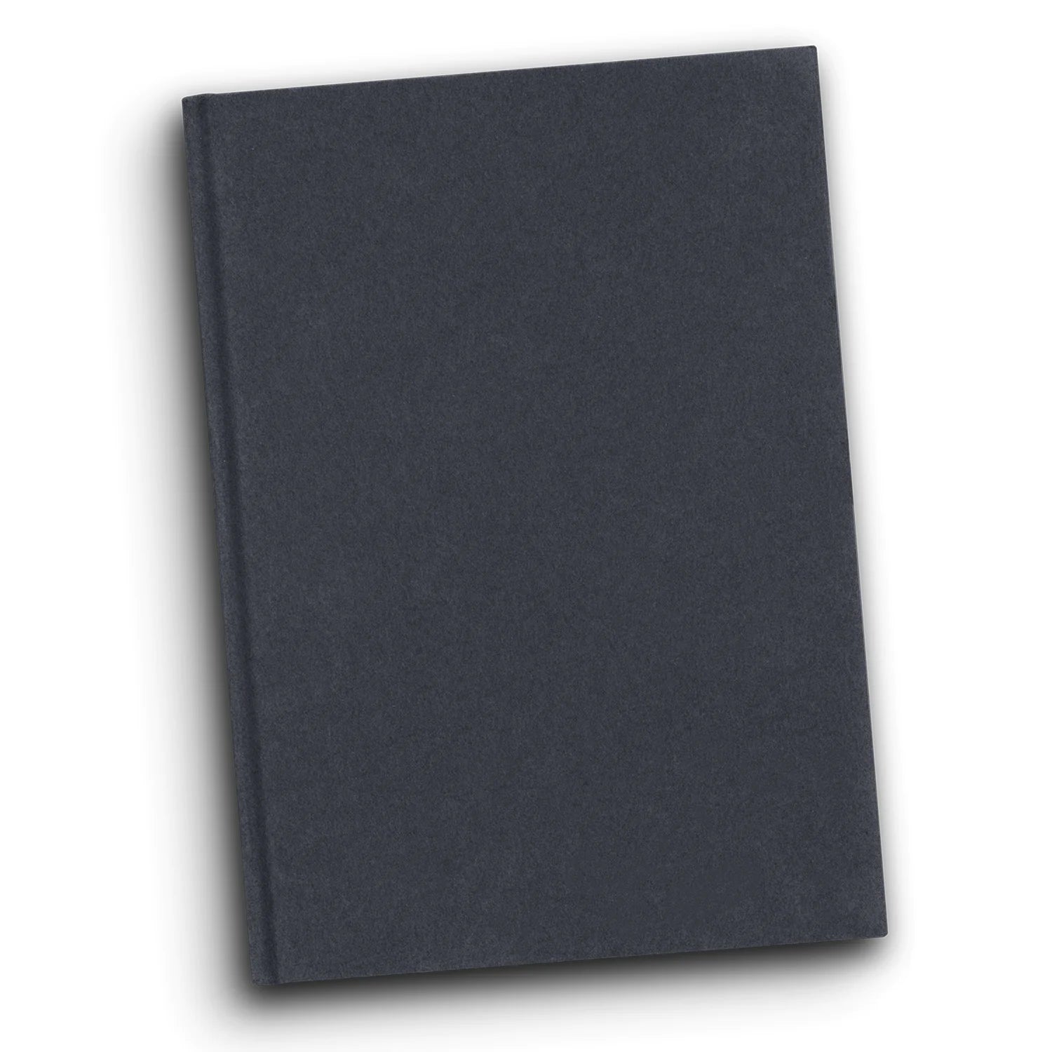 Mr William Repurposed Cotton Notebook Navy