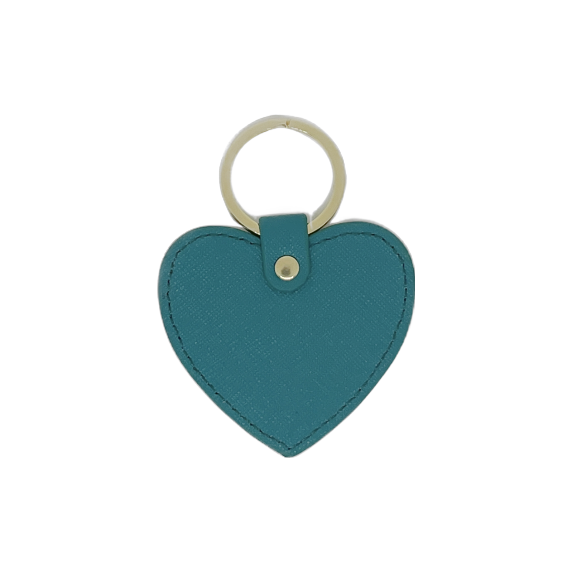 Miss Olivia Heart Keyring Teal
