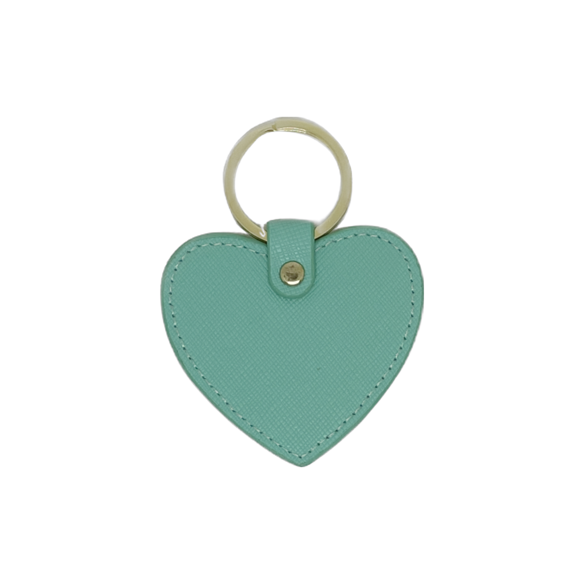 Miss Olivia Heart Keyring Turquoise