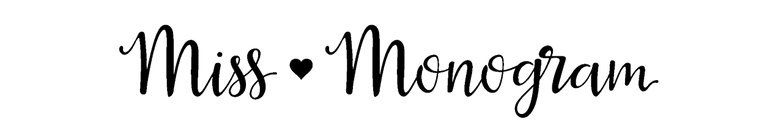 Miss Monogram