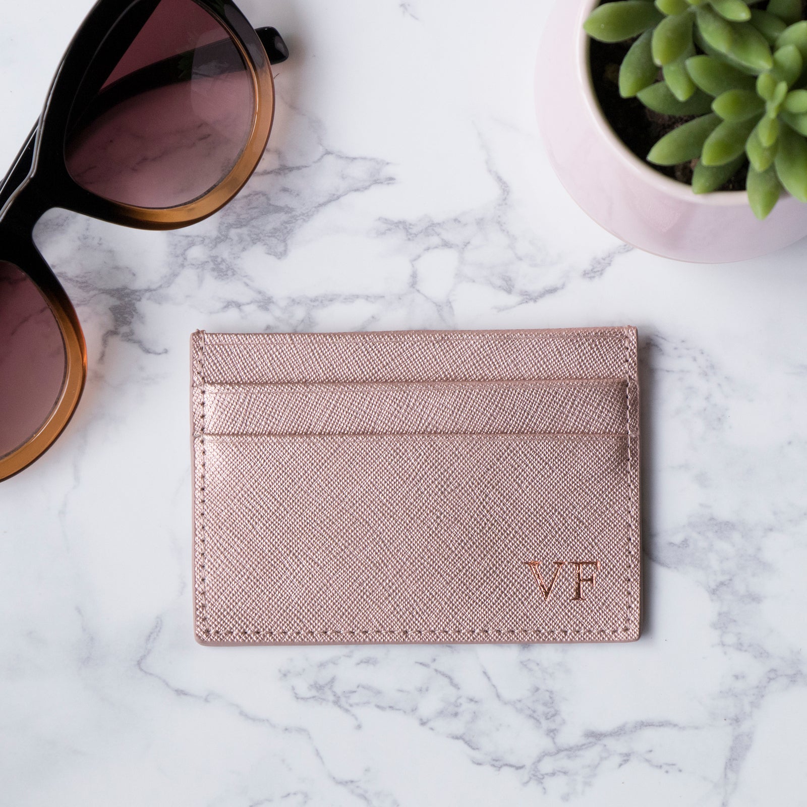 Miss Sophie Cardholder Rose Gold