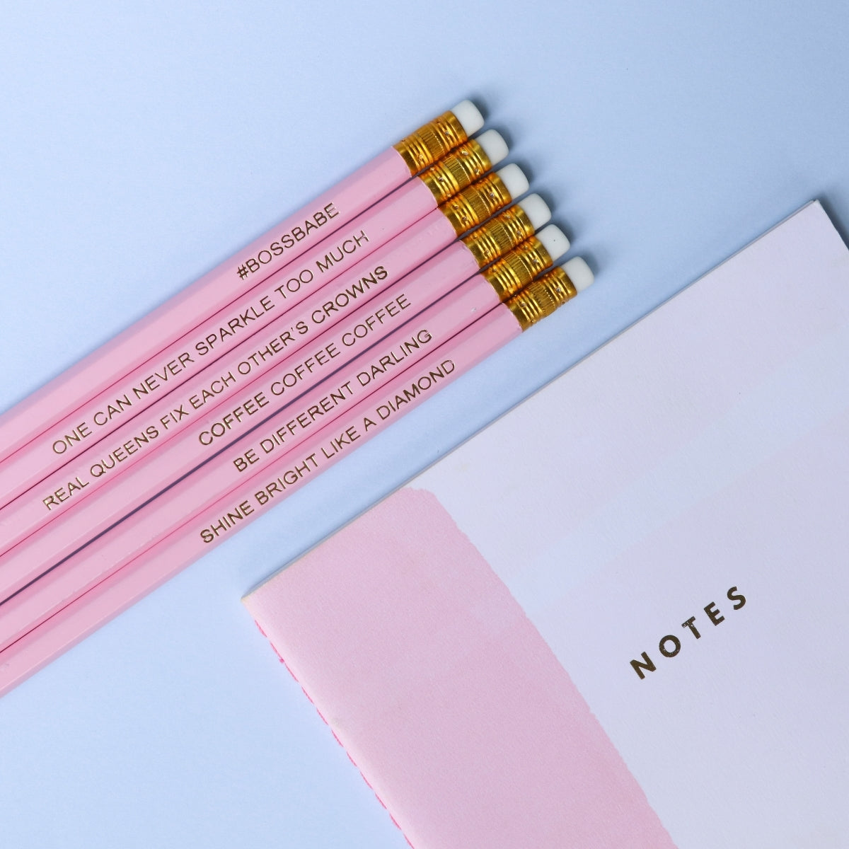Inspo Pencils Baby Pink Bundle