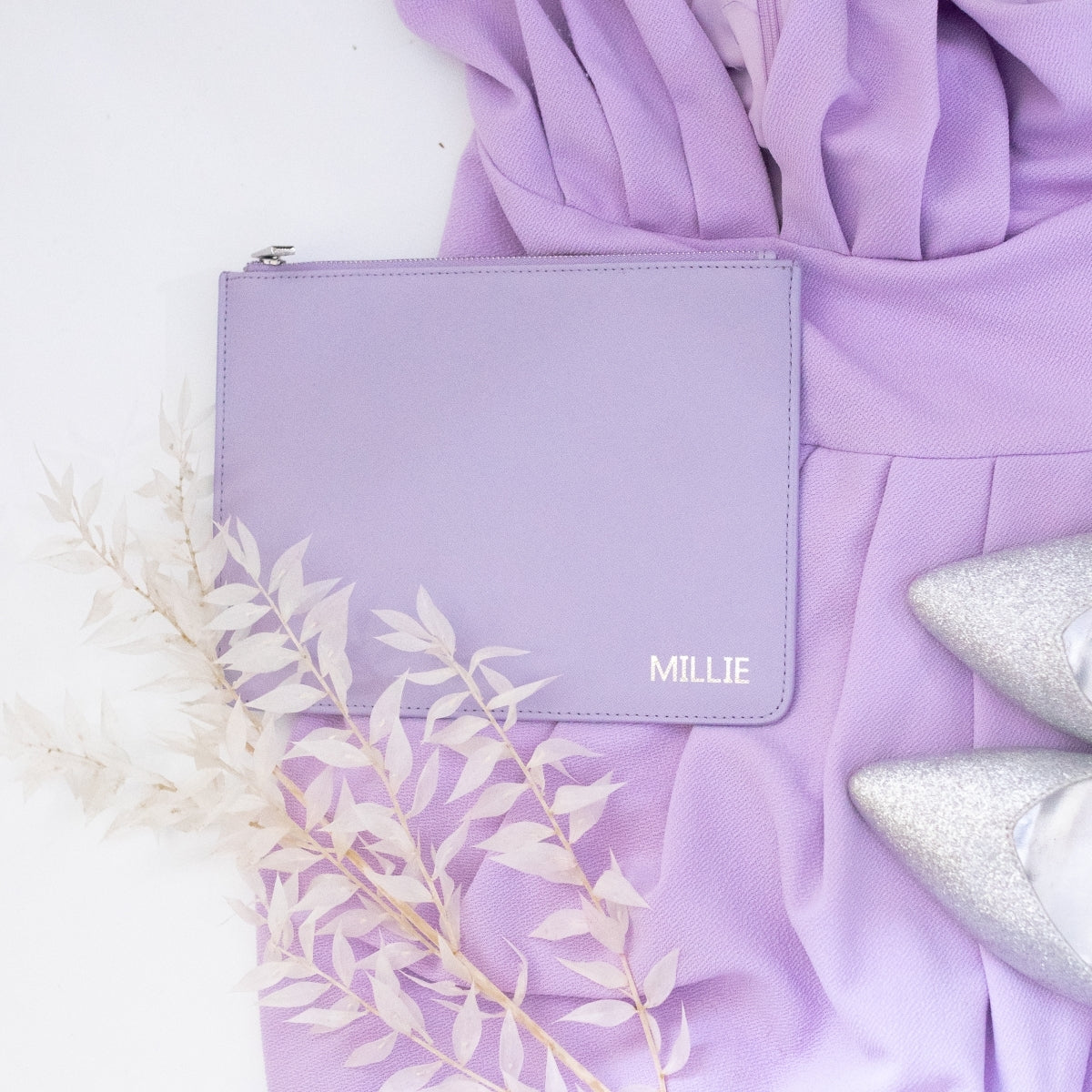 Miss London Pouch Lilac